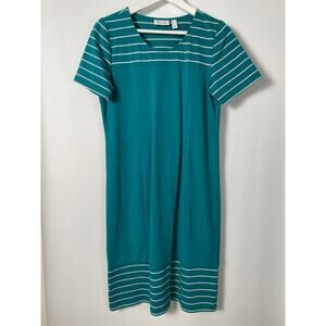 Vintage denim & co 80s  style T-Shirt Dress SZ S